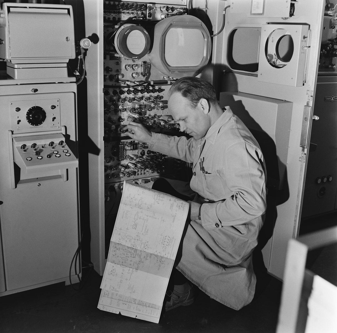 Portrait of a female broadcast systems engineer
